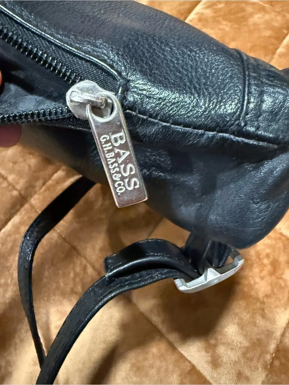 Bass B.H Bass Leather Backpack